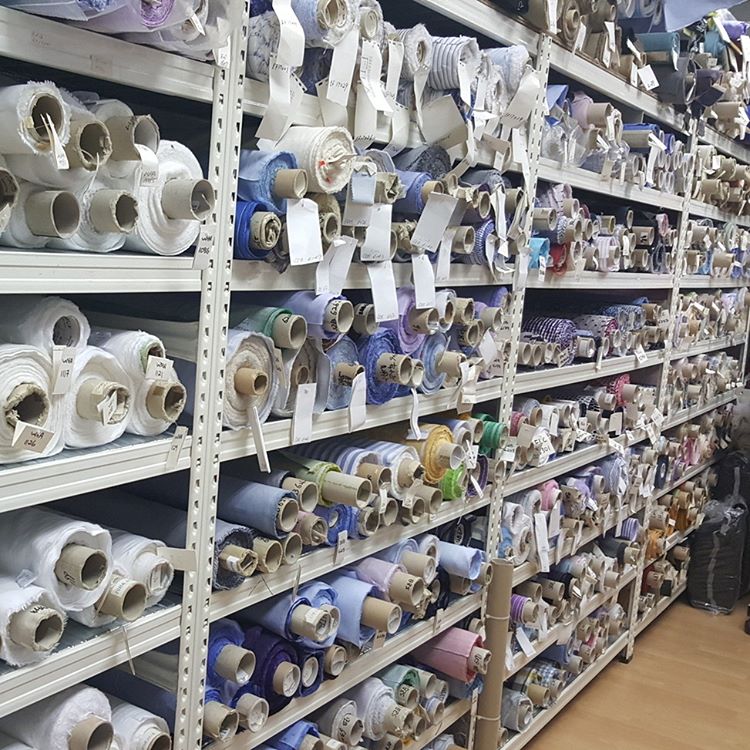 HST Bespoke Shirts - Roll of fabrics